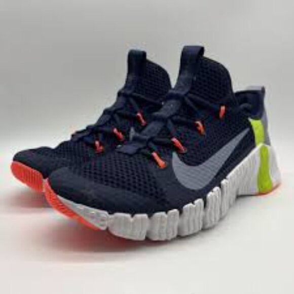 Size M9/10.5W - Nike Free Metcon 3 Blackened Blue Ashen Slate CJ0861 400 - Picture 1 of 7